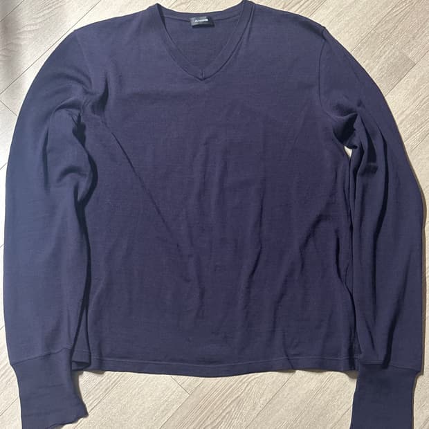 (50) 질샌더 by 라프시몬스 브이넥 니트