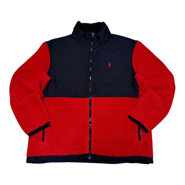 폴로 랄프로렌 레드 포니 데날리 플리스 후리스 자켓