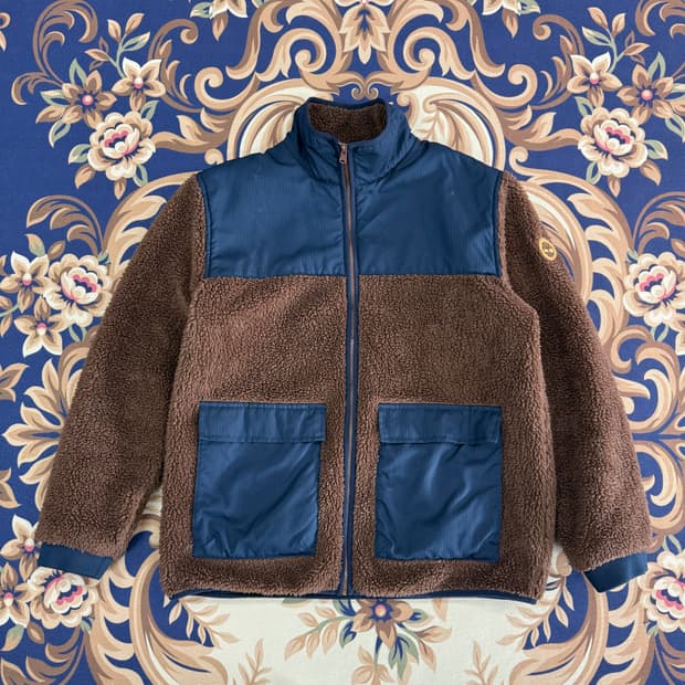 (XL)팀버랜드 Timberland 후리스 자켓(브라운)