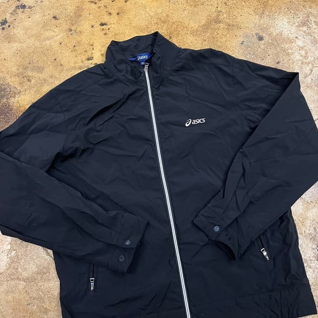 [정품/100] 아식스 올드스쿨 바람막이 b10