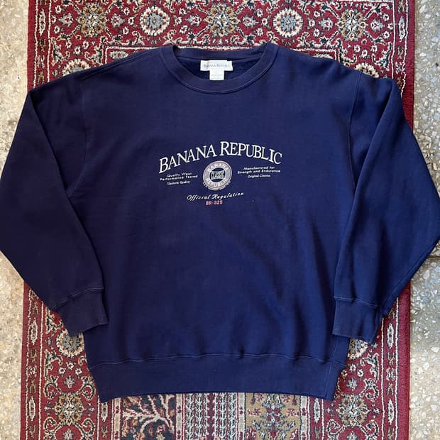 90‘s 바나나 리퍼블릭 스웻셔츠 [ 105-110 ]