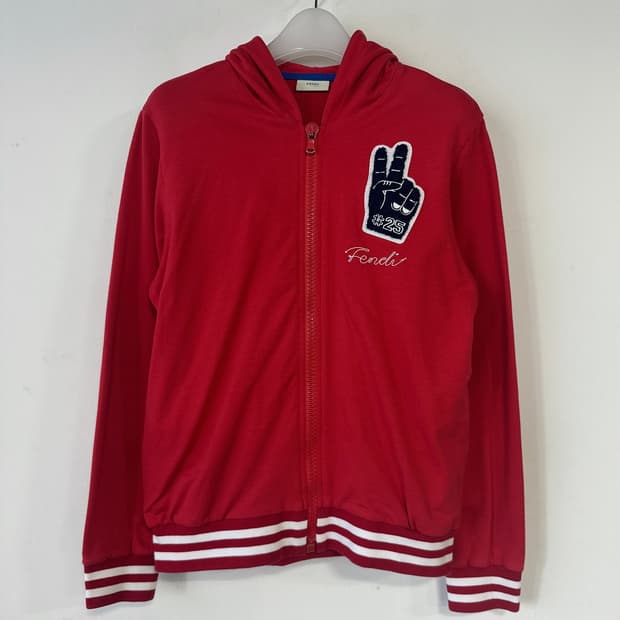 펜디 후드 집업 자켓12Y