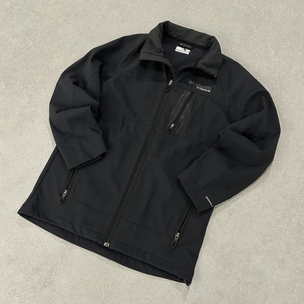 컬럼비아 티타늄 블랙 자켓 s