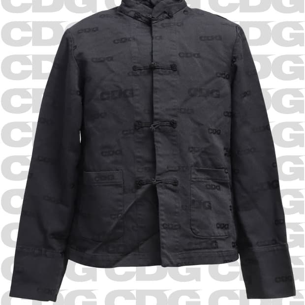 CDG 자카드 차이나 자켓