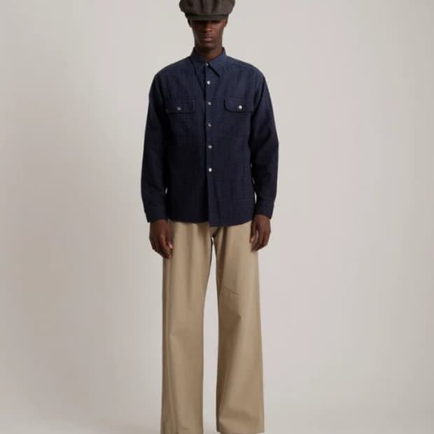 타이가 타카하시 택부착 새상품)LOT.117 Work Shirt Fade