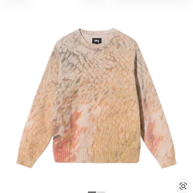 스투시 윙스 니트