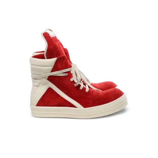 릭오웬스 지오바스켓 하이탑 레드 45