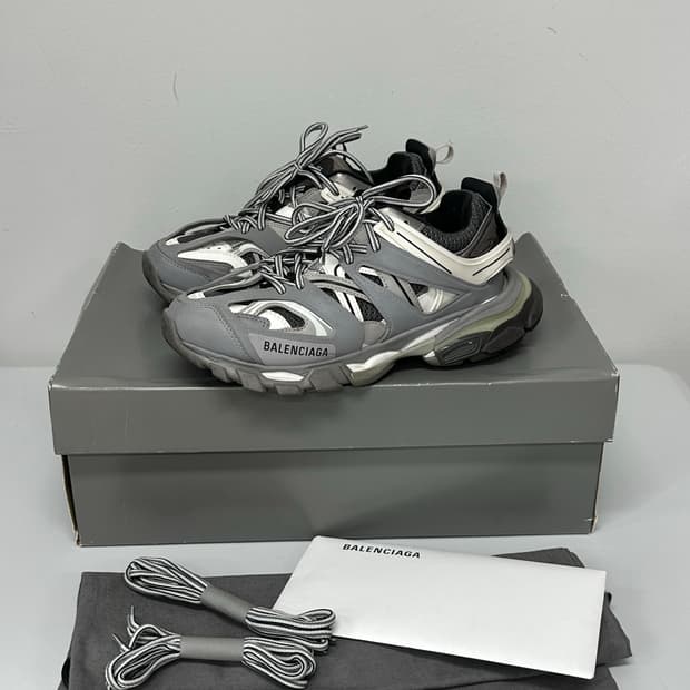 발렌시아가 트랙슈즈 그레이 EU39