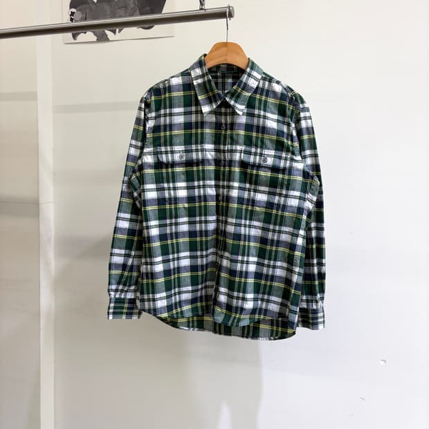 X-ADVENTURE 체크셔츠