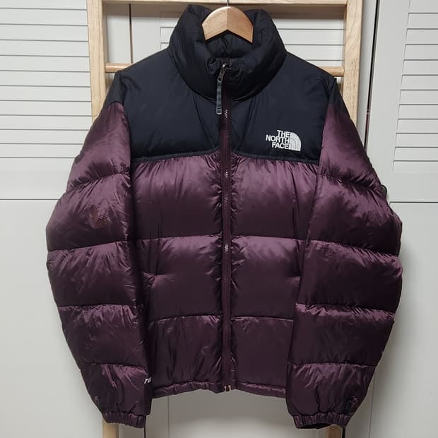 노스페이스 버건디 700 눕시 패딩 자켓
