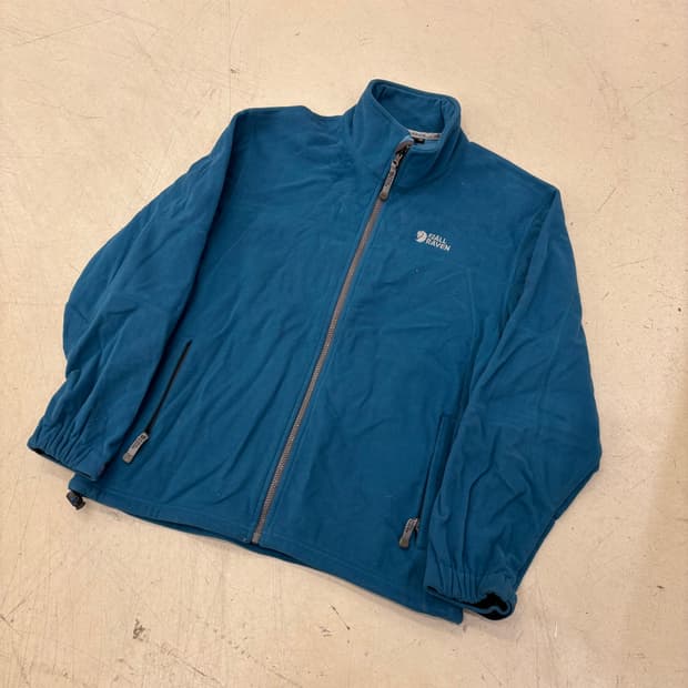 피엘라벤 블루 플리스 집업