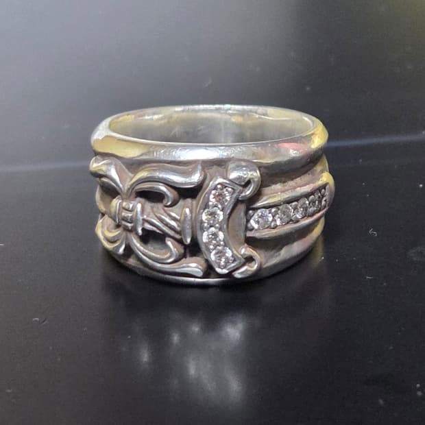 us8) 크롬하츠 파베 다이아 대거링 