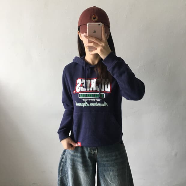 디키즈 빅로고 후드티