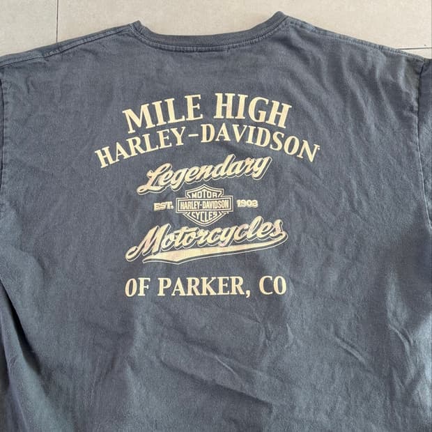 90’s 빈티지 Harley Davidson 티셔츠 XL