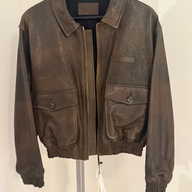 얼바닉 30 A-2 레더 자켓