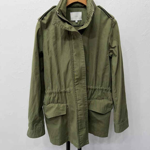 매장판정품) IRO 이로 카키 야상 자켓 34(55)