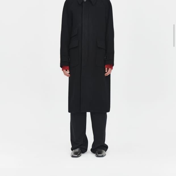 애프터프레이 투어리스트 발마칸 코트 블랙