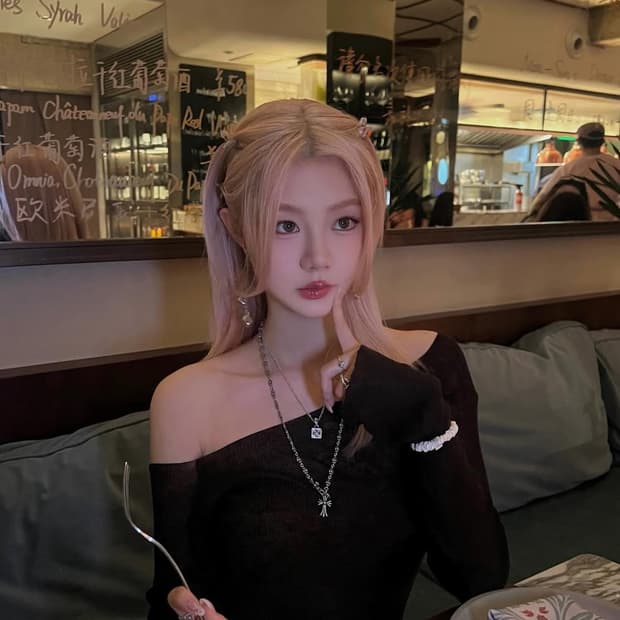 크롬하츠 타이니 초크체인 목걸이 24인치