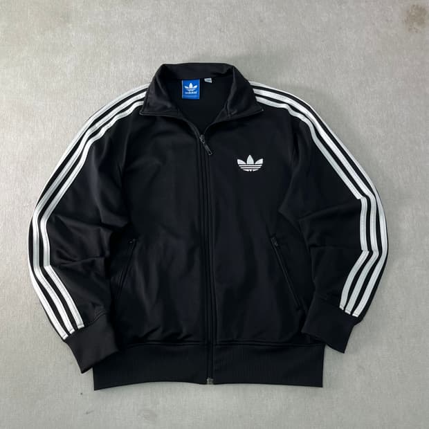 100 아디다스 파이어버드 블랙 트랙탑 져지 