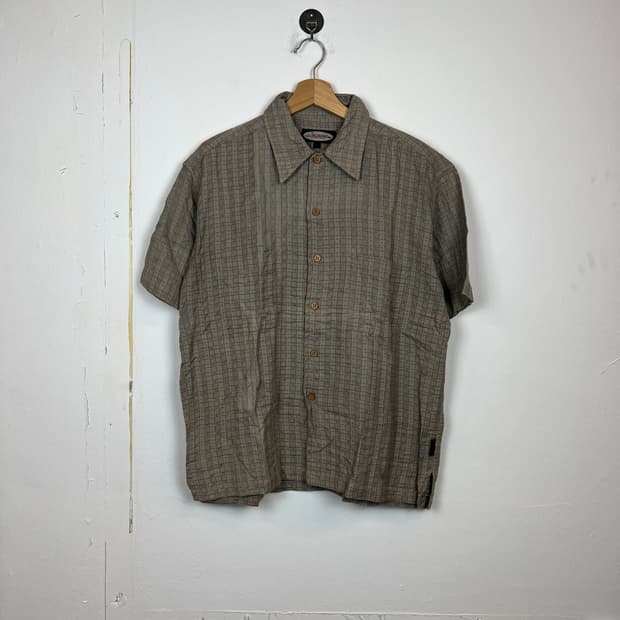 Serena 베이지 스트리트웨어 반팔 셔츠 M 