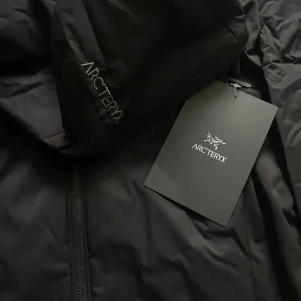 아크테릭스 아톰 후디 블랙 맨즈