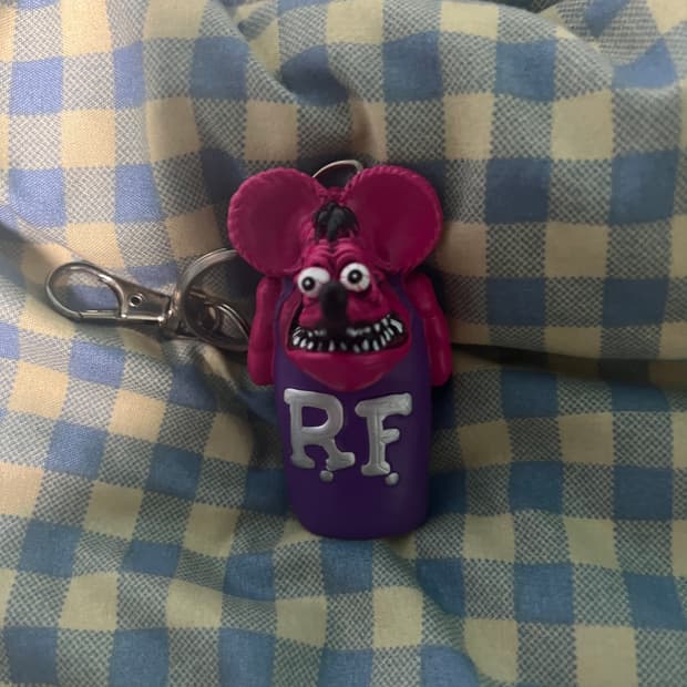 Rat fink 렛핑크 피규어 라이터케이스 키링