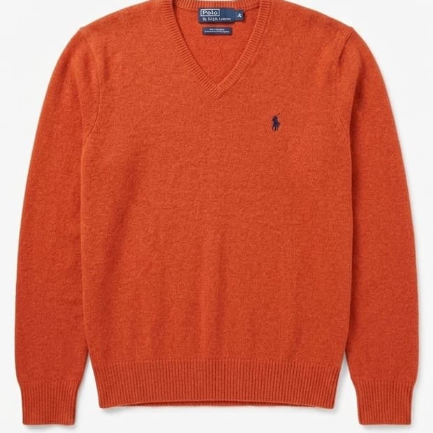 폴로 랄프로렌 브이넥 