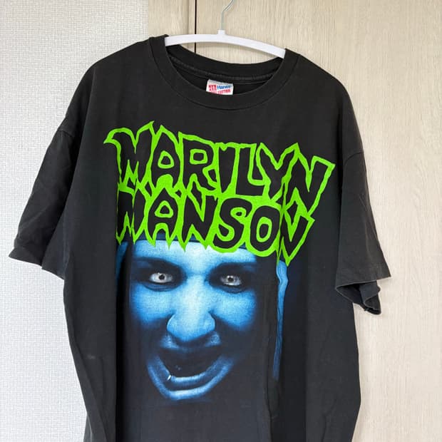 90s 마릴린맨슨 티셔츠판매 XL