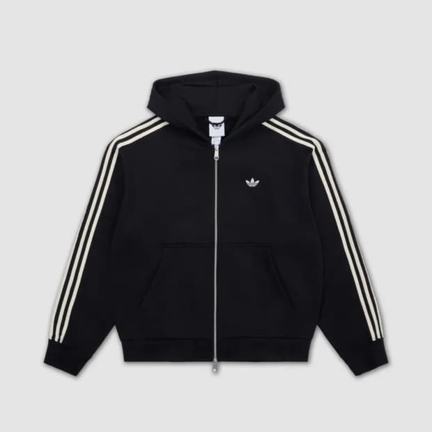 아디다스 후드집업 KC9315 블랙:크림화이트