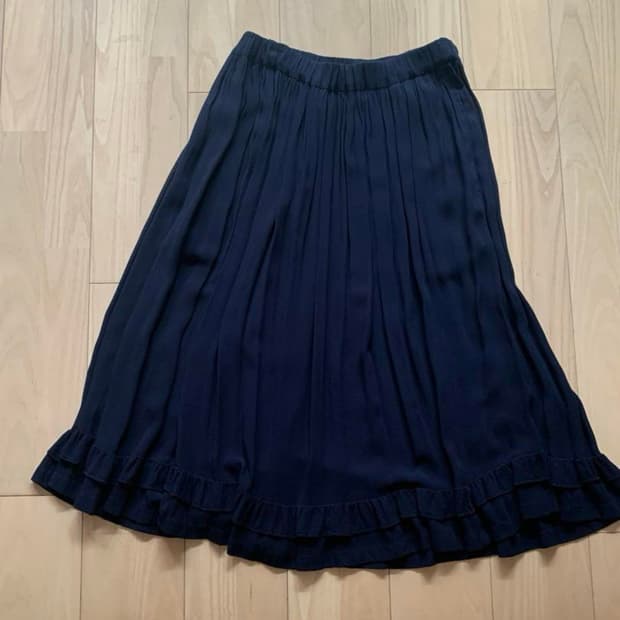 Comme Des Garcons Girl Sheer Gather Skir