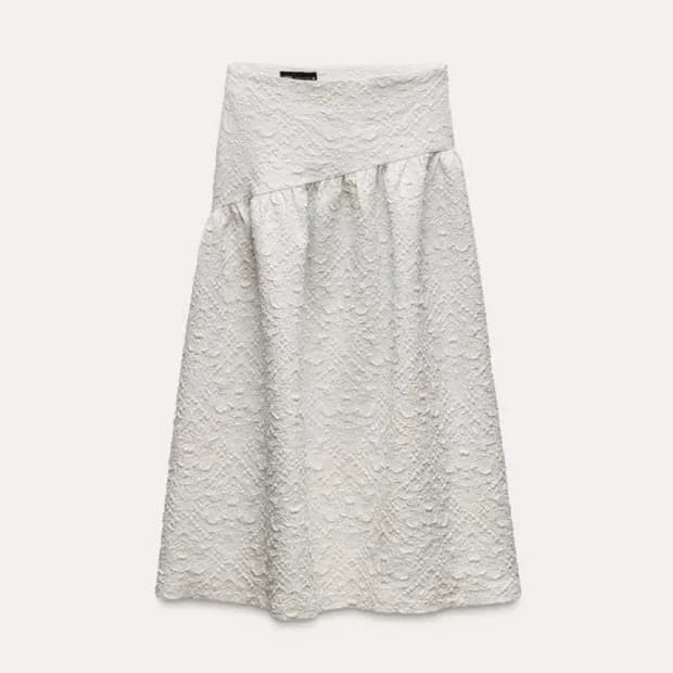 Zara 자카드 스커트 