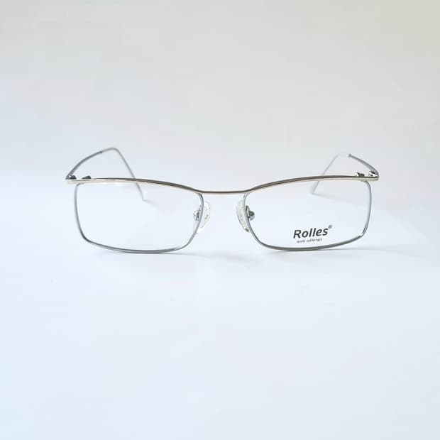 데드스탁 초경량 사각 메탈 안경테  553