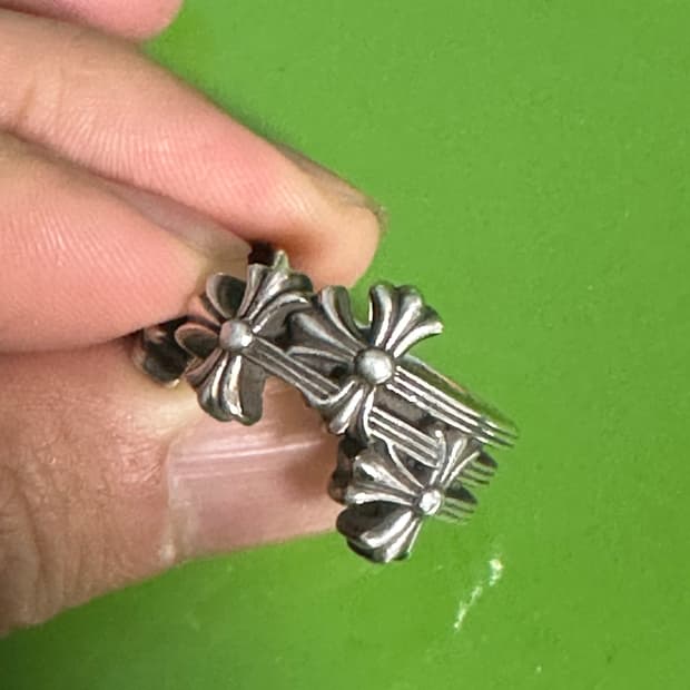 (14.5호) 크롬하츠 3ch 크로스 링