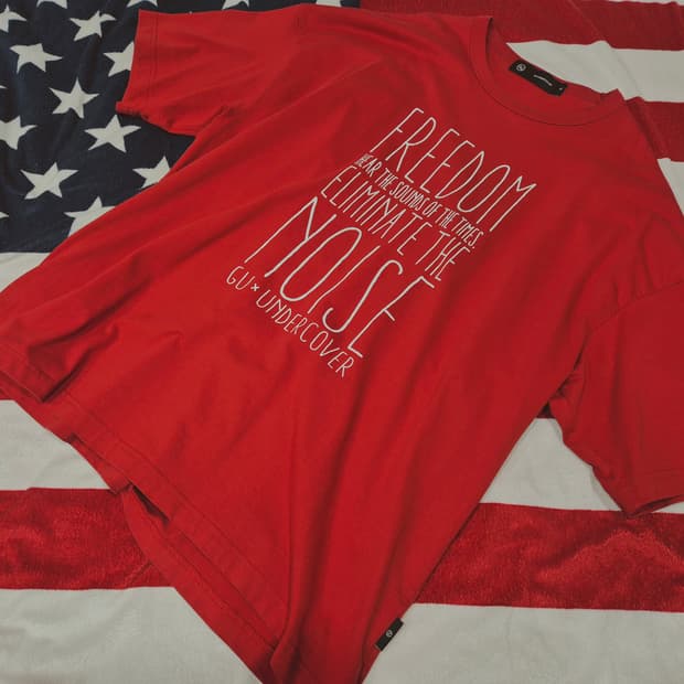 Gu 언더커버 반팔 티셔츠