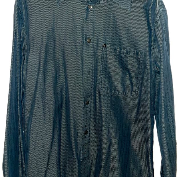 지아니 베르사체 그린패턴 셔츠