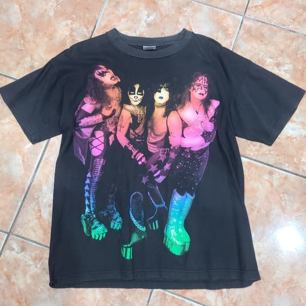 90년대 KISS THEY'RE BACK 키스 빈티지티셔츠