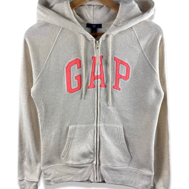 갭 아이보리 코랄 후드집업2405