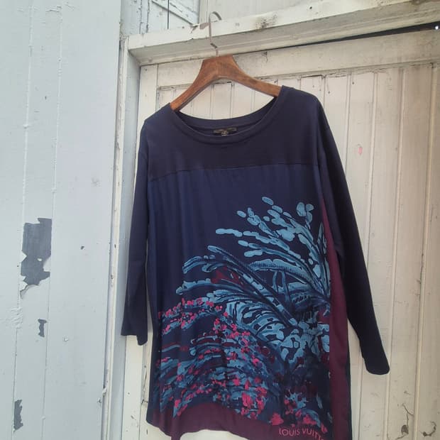 Louis vuitton silk  Floral dress 