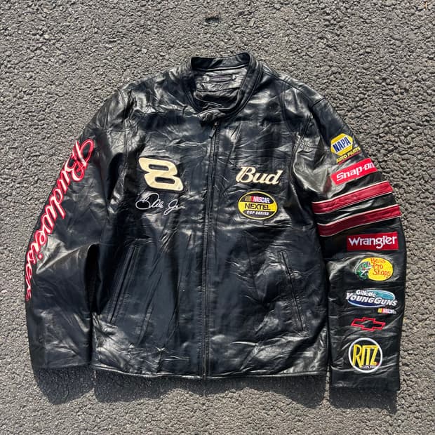 윌슨스 레더 나스카 넥스텔 컵 레이싱 레더 자켓