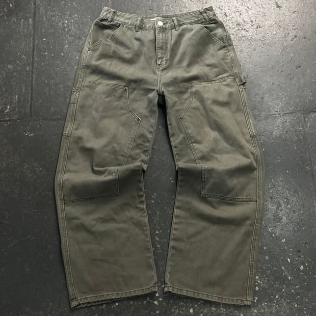 100 엑스컨테이너 더블니 팬츠