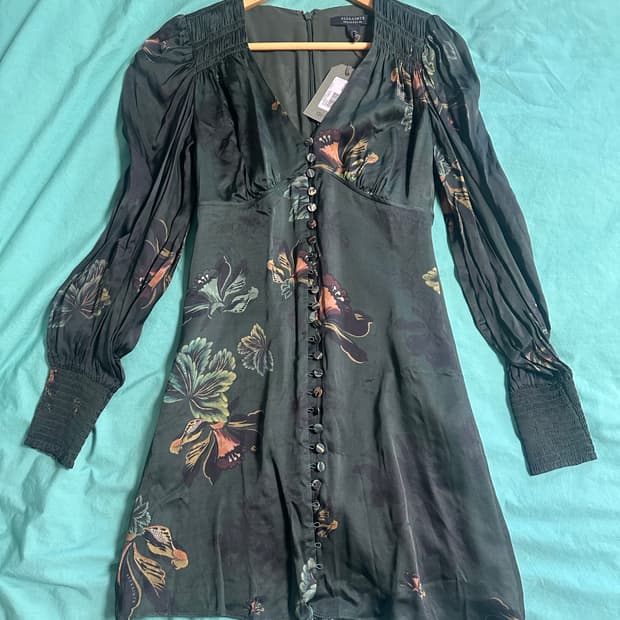 올세인츠 플라워원피스 새상품(택있음)