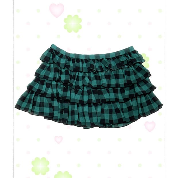 츠키모리 프릴 캉캉 스커트