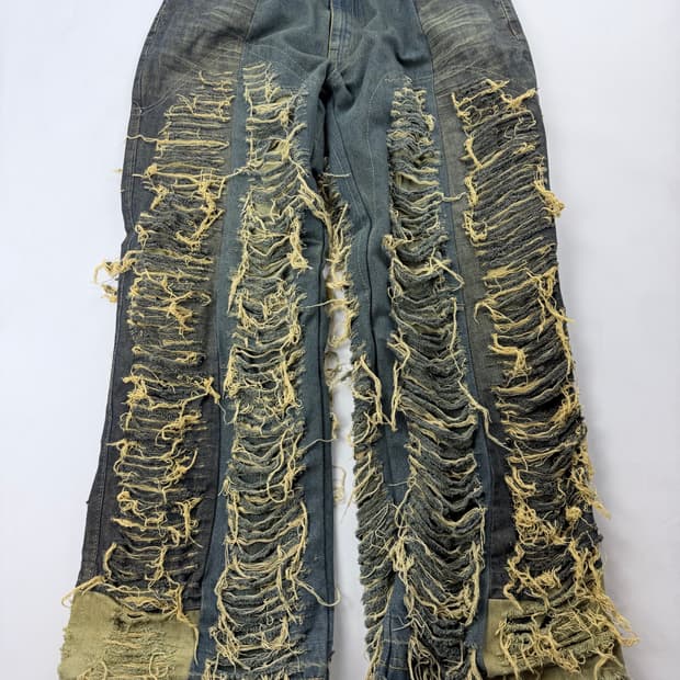 리바이스 511 데미지 디스트로이드 커스텀 팬츠