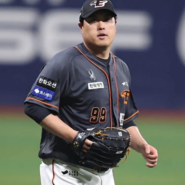 한화이글스 스파이더 2024 어센틱 스타디움 어웨이 류현진 선수 99번
