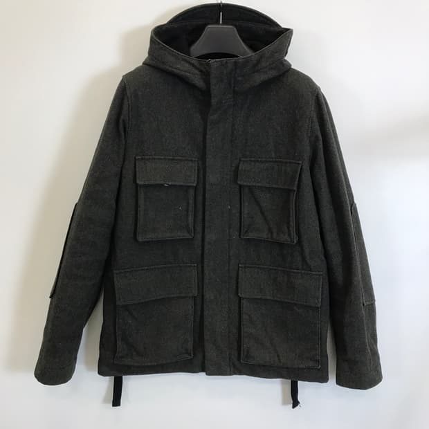 GAP 갭 멜톤울 후드점퍼 [M사이즈]