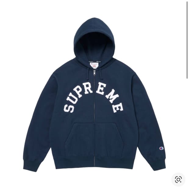 슈프림 챔피온 후드집업 