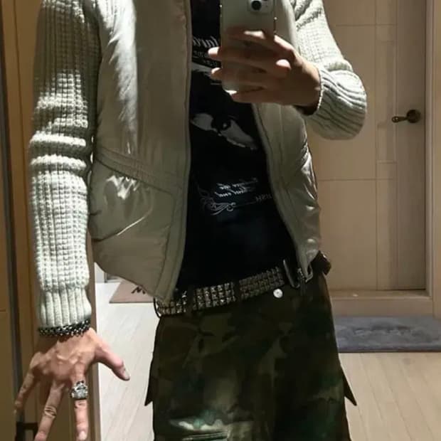 [M] Armani change kint jacket