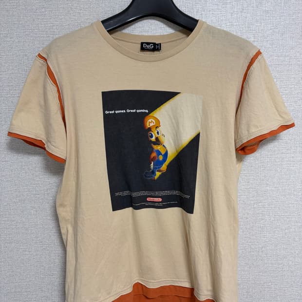 돌체앤가바나/07ss 마리오티셔츠/L