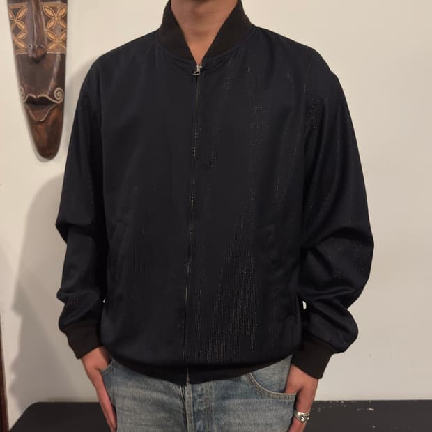 WACKO MARIA DORMEUIL Wool Zip Blouson