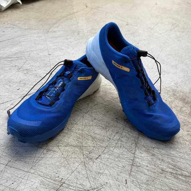 살로몬 센스 4 프로 트레일 러닝화 블루 275